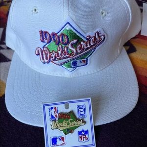 Oakland Athletics 1990 World Series Hat & Pin Set
